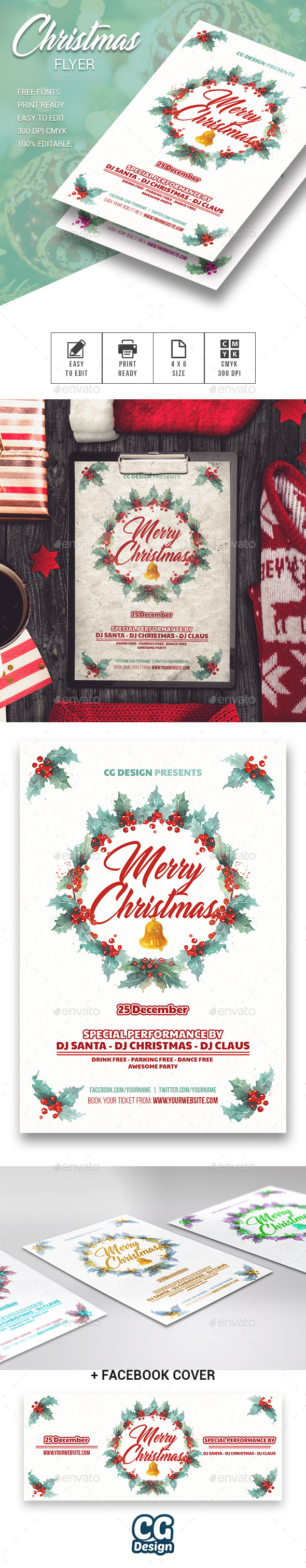 Christmas Flyer - Events Flyers