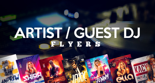 Guest DJ Flyers (4x6)
