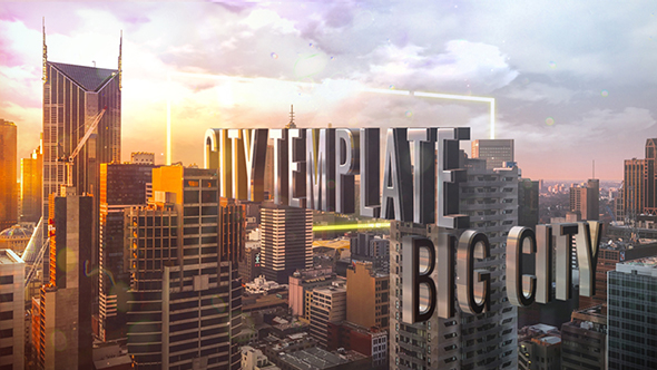 Videohive Titles of City 21009157