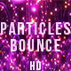 Purple Particles Bounce - VideoHive Item for Sale