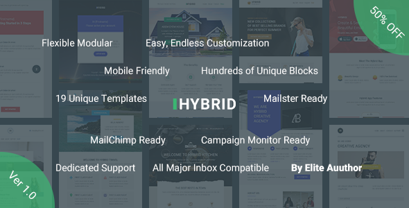 ThemeForest Hybrid Complete Email Marketing Template & Builder Access 21085931 ThemeForest Hybrid Complete Email Marketing Template & Builder Access 21085931