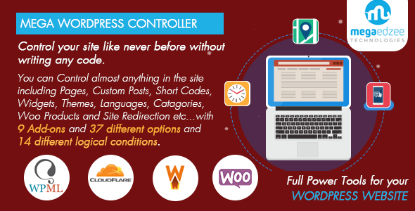 CodeCanyon Mega WordPress Controller 21028482 CodeCanyon Mega WordPress Controller 21028482