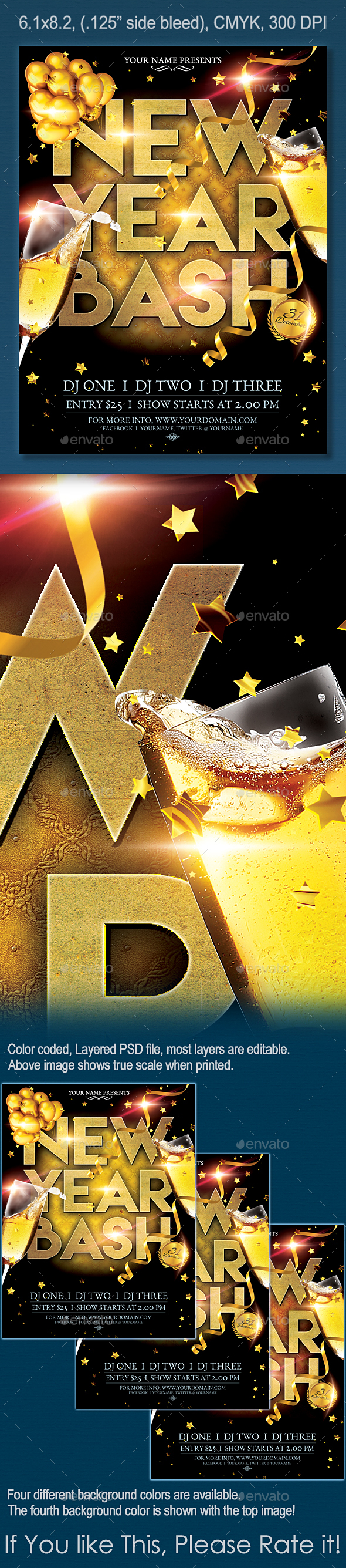 New Year Bash - Clubs & Parties Events