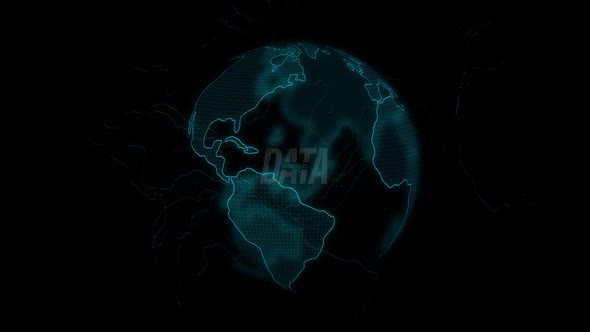 Data Earth Background