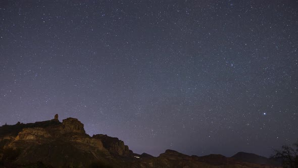 El Teide in Tenerife Canary Islands at Night alt