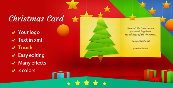 Christmas Card with - CodeCanyon 5916896