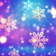 Christmas Gold Snowflakes 3 - VideoHive Item for Sale