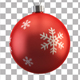 Christmas Ball Transition - VideoHive Item for Sale