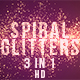 Spiral Glitters - VideoHive Item for Sale