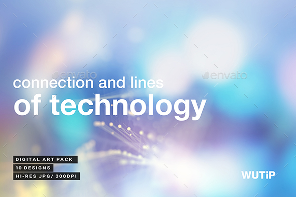 GraphicRiver Connection And Lines Of Technology Backgrounds 21092513