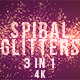 Spiral Glitters - VideoHive Item for Sale