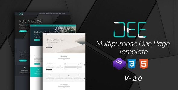 Dee Personal One - ThemeForest 20053351