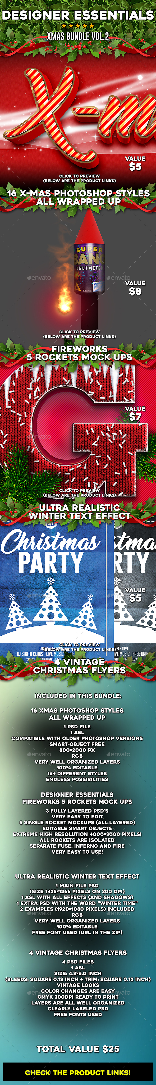Xmas Bundle Vol.2 - Graphics