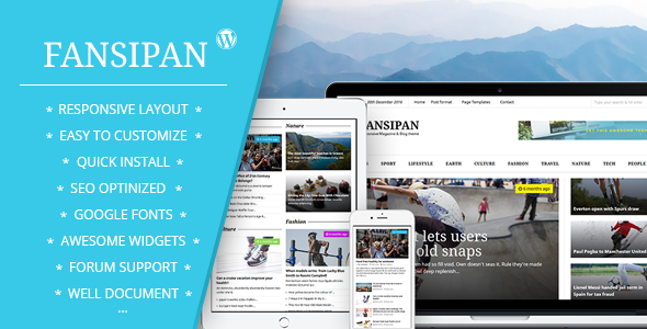 Fansipan Magazine & News Blog theme - Blog / Magazine WordPress