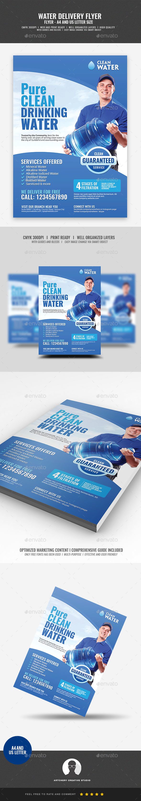 GraphicRiver Water Refiling Station Flyer 21093848 GraphicRiver Water Refiling Station Flyer 21093848