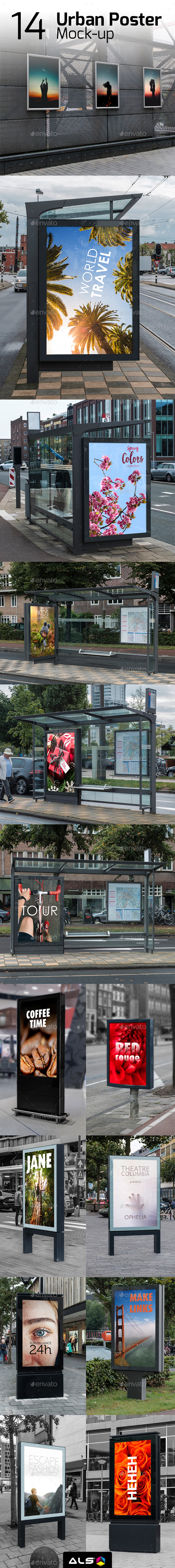 Urban Poster Mock-Up - Posters Print