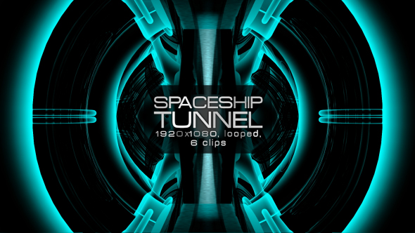 Spaceship Tunnel VJ Pack alt