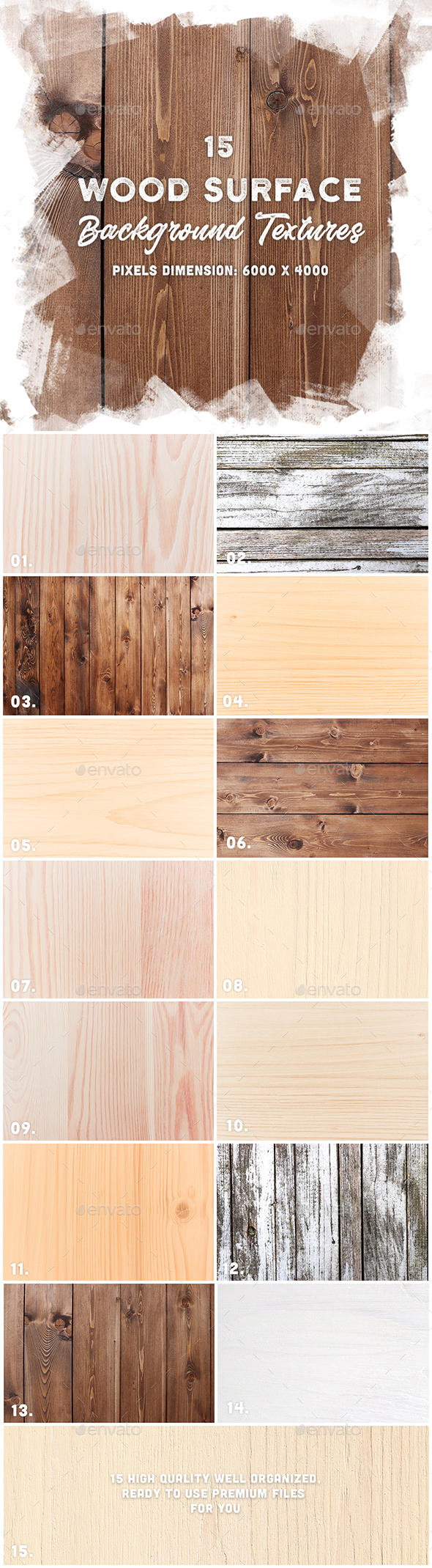 GraphicRiver 15 Wood Surface Background Textures 21095651 GraphicRiver 15 Wood Surface Background Textures 21095651