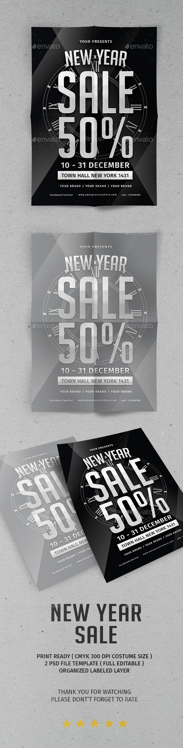 GraphicRiver New Year Sale Flyer 21096343 GraphicRiver New Year Sale Flyer 21096343
