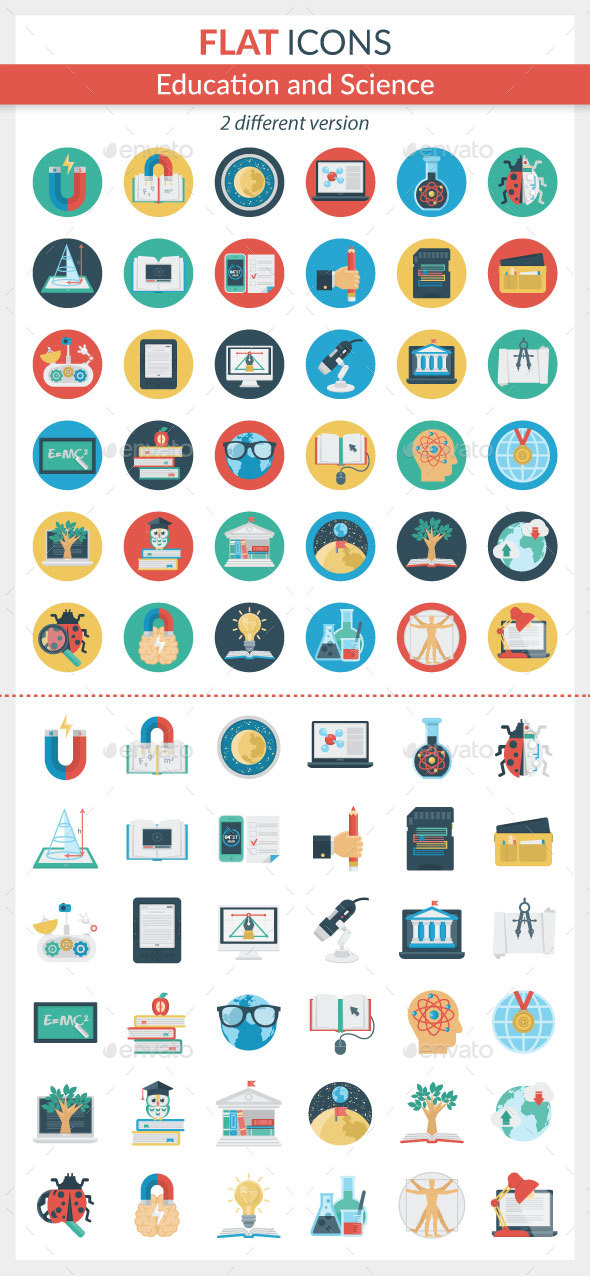 Education and Science icons - Technology Icons