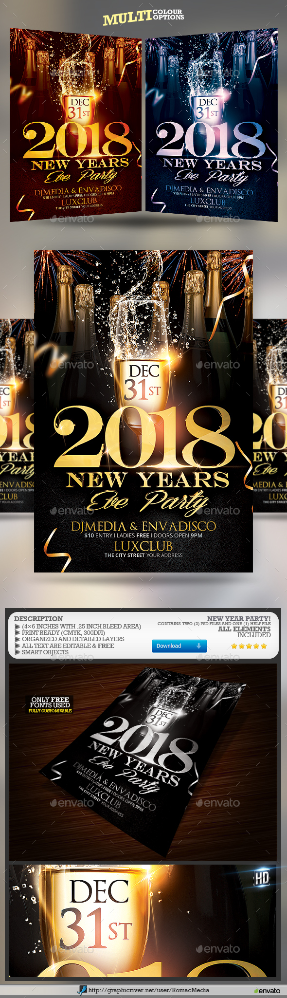 Happy New Year - Clubs & Parties Events