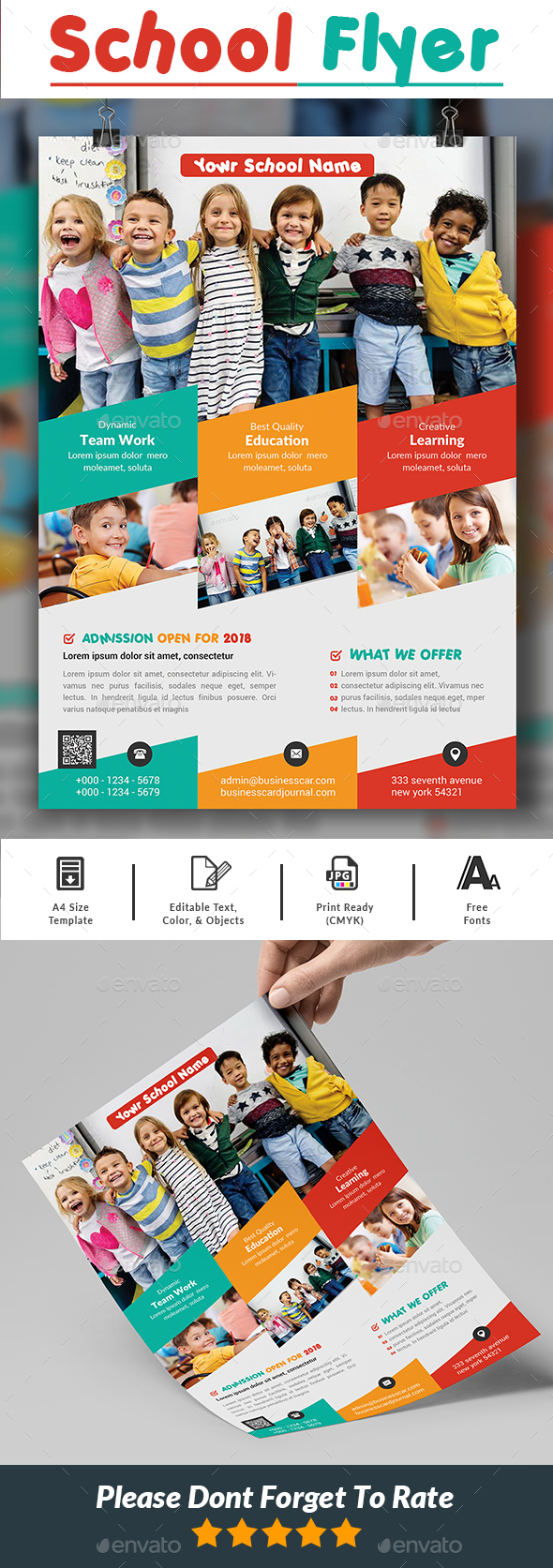 School Flyer - Corporate Flyers