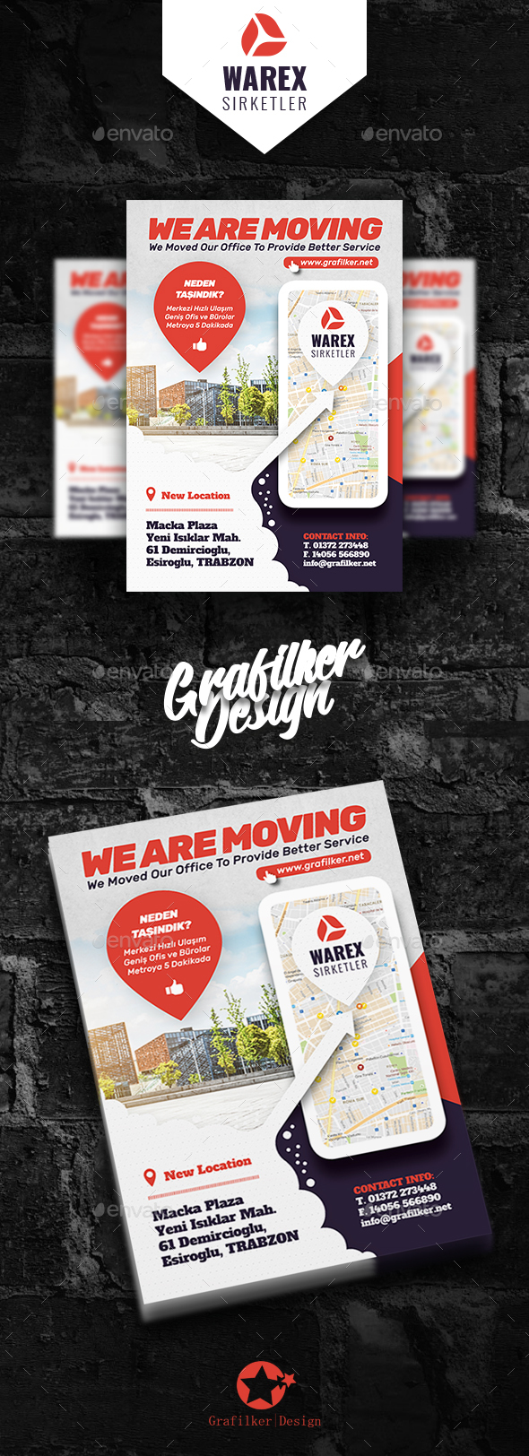 GraphicRiver Moving Office Flyer Templates 21098250 GraphicRiver Moving Office Flyer Templates 21098250