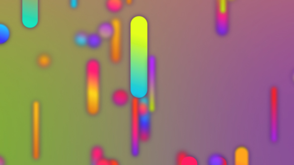 Colorful Lines Background And Overlay  V3