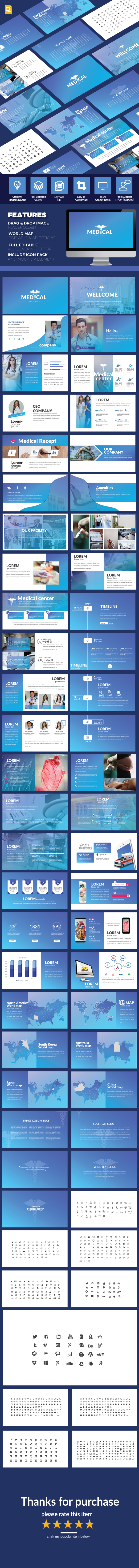 Medical Google Slide Multipurpose Template - Google Slides Presentation Templates