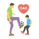 50 Flat Icons of Parents Day