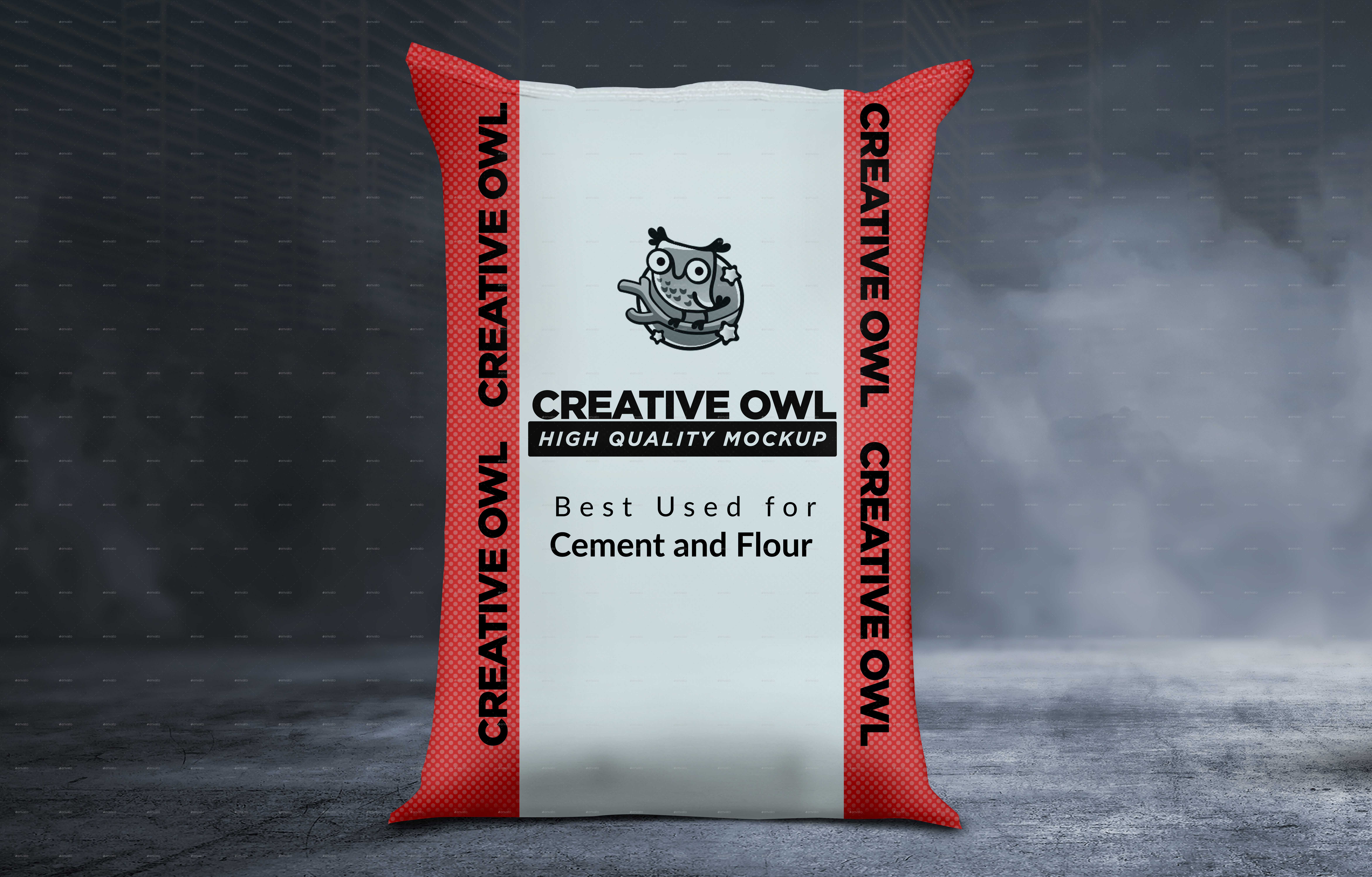 Download Cement Or Flour Mockup By Mockupcrew Graphicriver