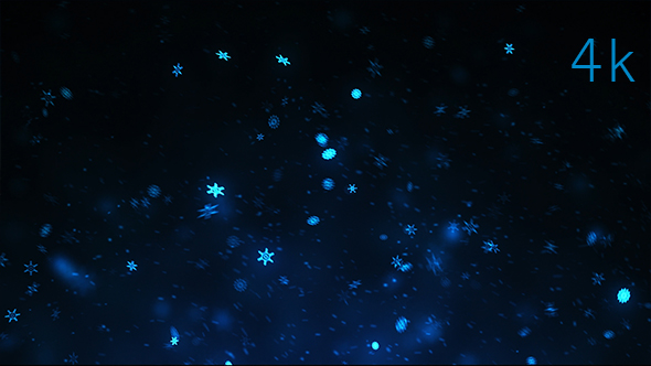 Christmas Winter Snow Blue  alt