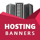 Stylish Hosting Banners - HTML5 Animated Ad Templates GWD