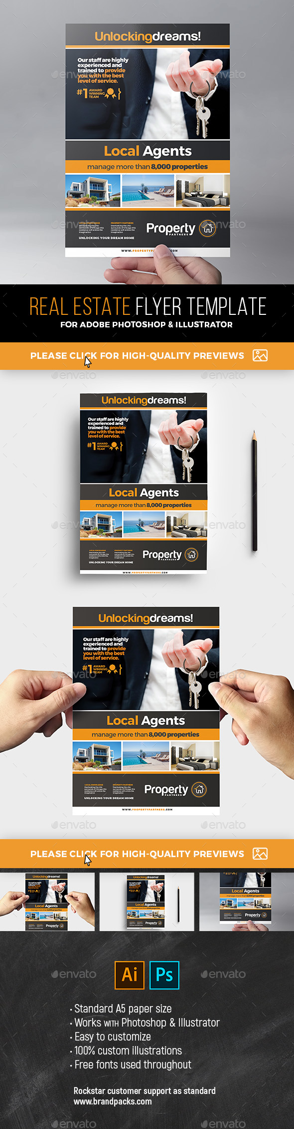 GraphicRiver Real Estate Flyer Template 21101299