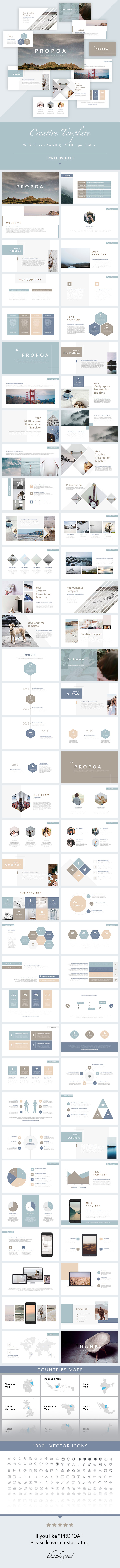 Propoa - PowerPoint Presentation Template - Creative PowerPoint Templates