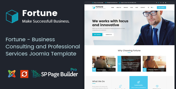 Consultive - Business Consulting and Professional Services Joomla Template - 2