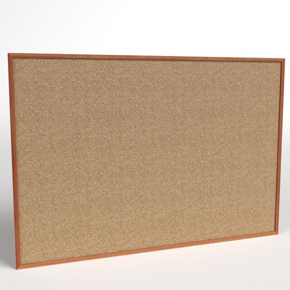 Corkboard - 3DOcean Item for Sale