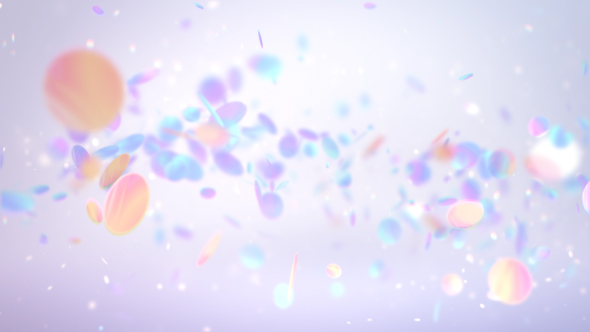 Fuzzy Elegance Particles Background And Overlay V3