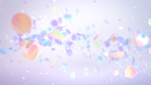 Fuzzy Elegance Particles Background And Overlay V4