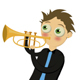 Cartoon Trumpet Players - VideoHive Item for Sale