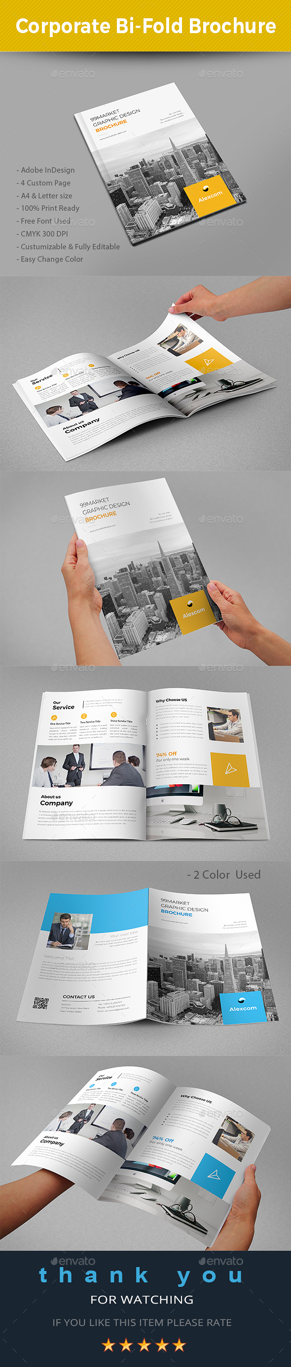 GraphicRiver Bi-Fold Brochure 21107030