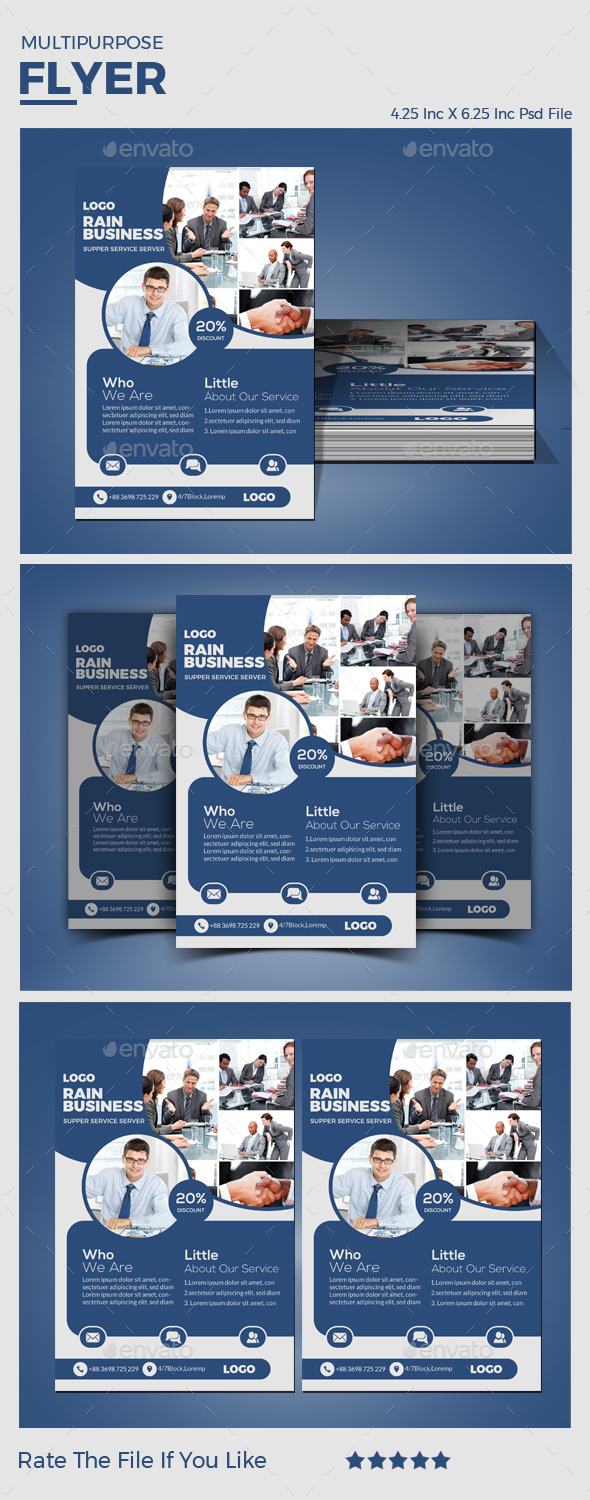 Multipurpose Flyer - Corporate Flyers