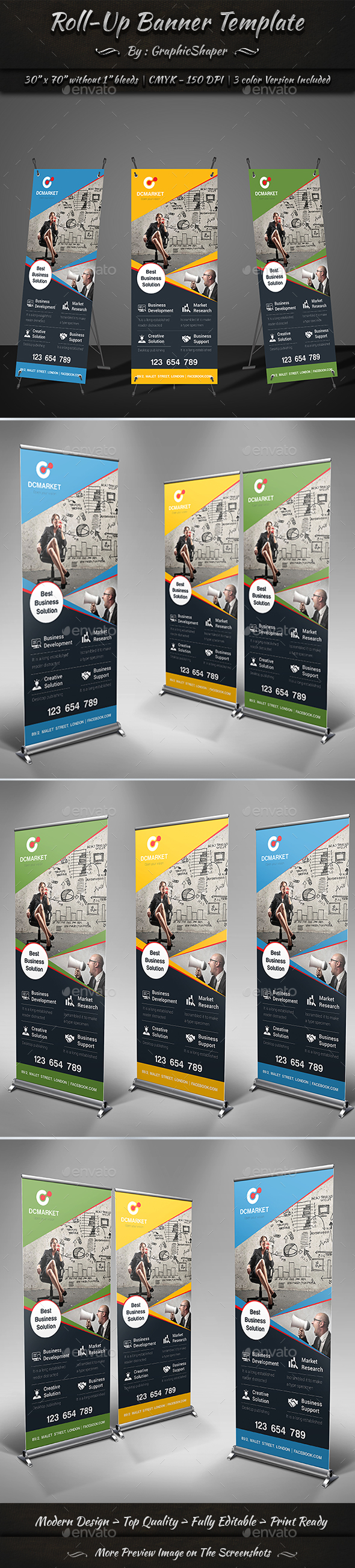 GraphicRiver Roll-Up Banner 21107434 GraphicRiver Roll-Up Banner 21107434
