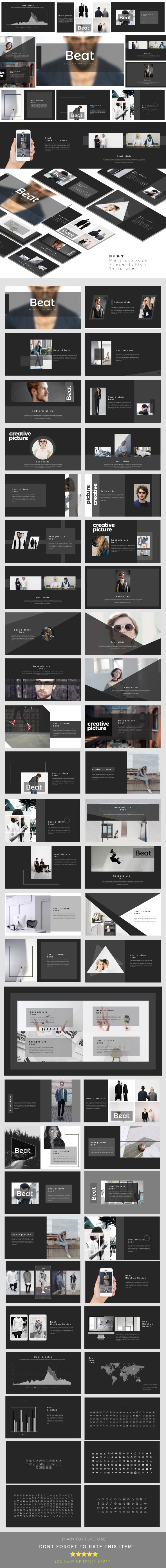 Beat - Keynote Presentation Template - Business Keynote Templates