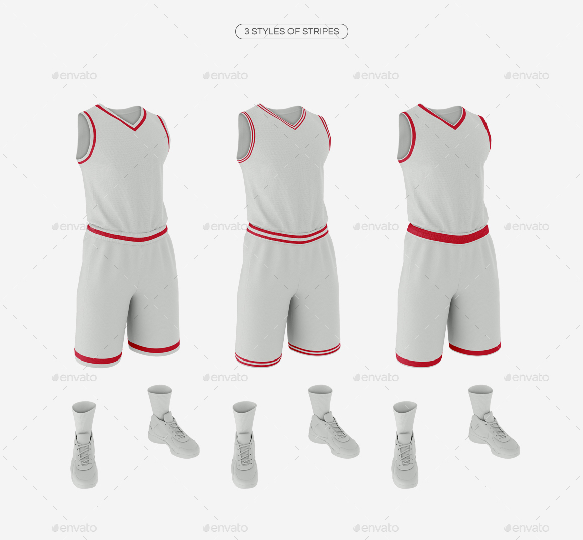 Download Men S Full Basketball Kit V Neck Jersey Mock Up By Trdesignme Graphicriver Free Mockups