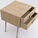 Small Desk with draw - 3DOcean Item for Sale