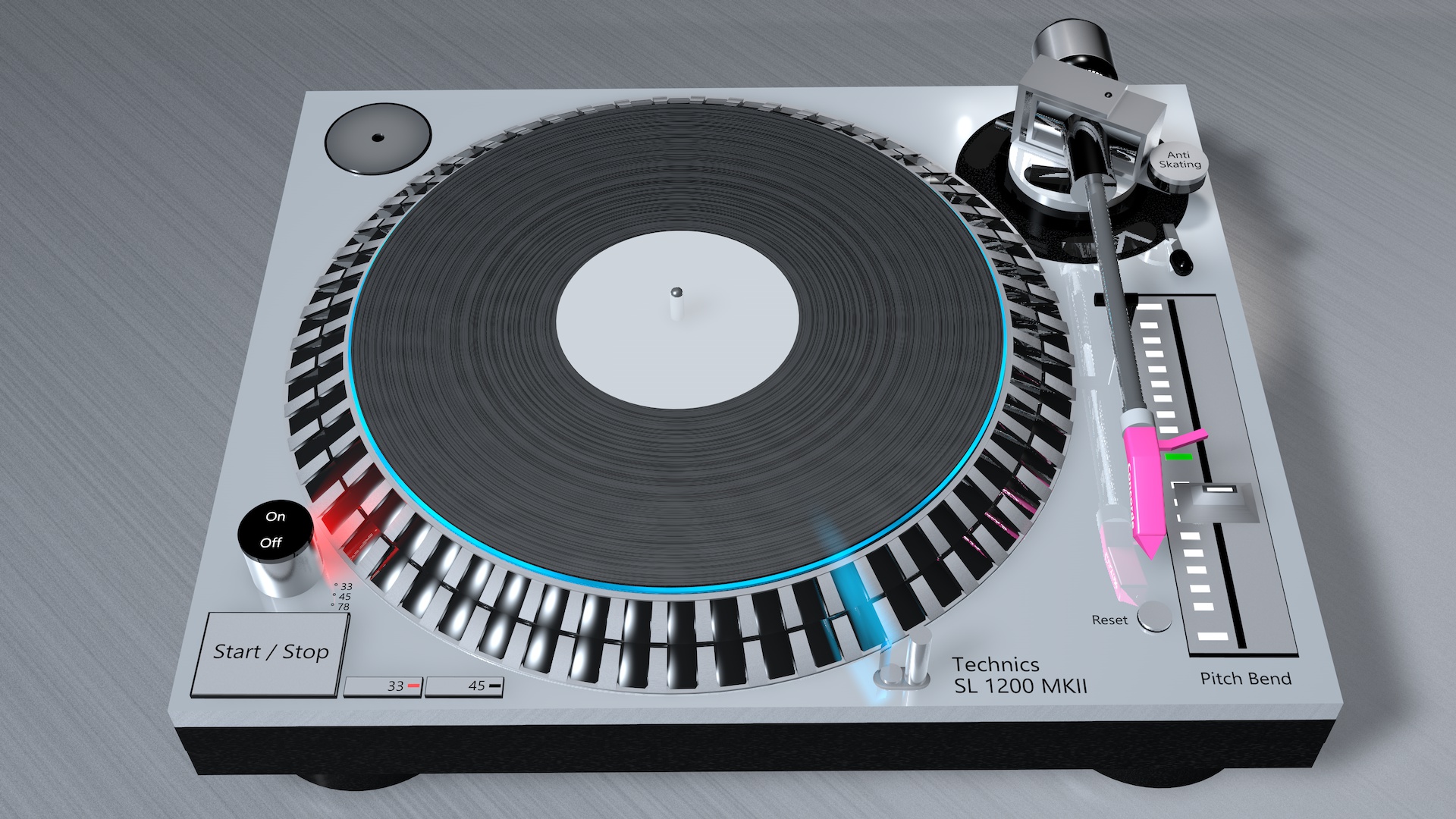 DJ Consol (Technics SL 1200 MK5)