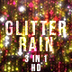 Red Glitter Rain - VideoHive Item for Sale