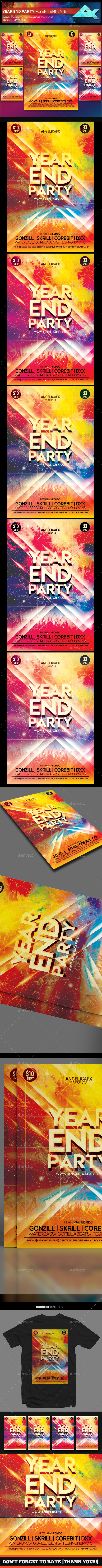 GraphicRiver Year End Party Flyer Template 21111975 GraphicRiver Year End Party Flyer Template 21111975