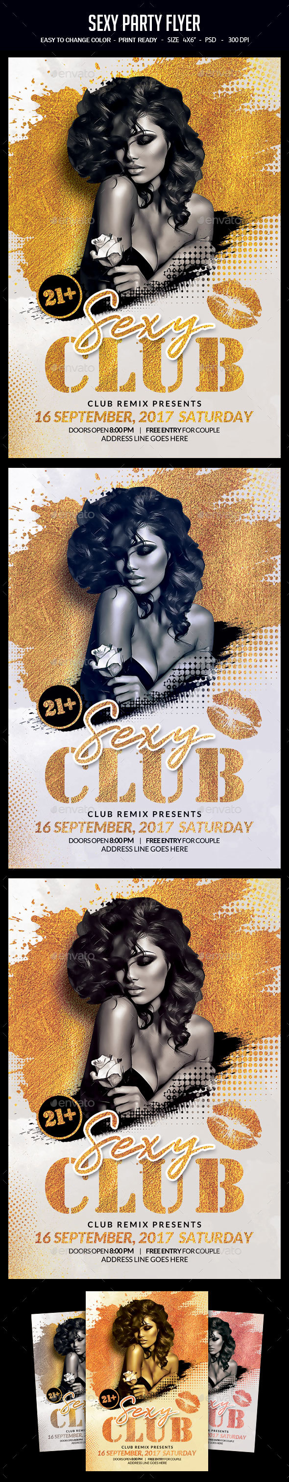 Sexy Party Flyer - Clubs & Parties Events